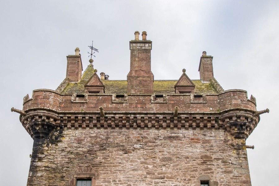 Guthrie Castle Castle in Guthrie, Angus Stravaiging around Scotland